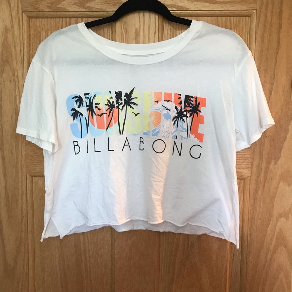 Billabong Sunshine Cropped Tee Shirt